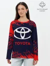 Лонгслив женский. Хлопок / TOYOTA / ТОЙОТА