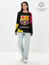 Лонгслив женский. Хлопок / BARCELONA / БАРСЕЛОНА
