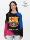 Лонгслив женский. Хлопок / BARCELONA / БАРСЕЛОНА