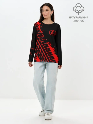 Лонгслив женский. Хлопок / LEXUS / ЛЕКСУС