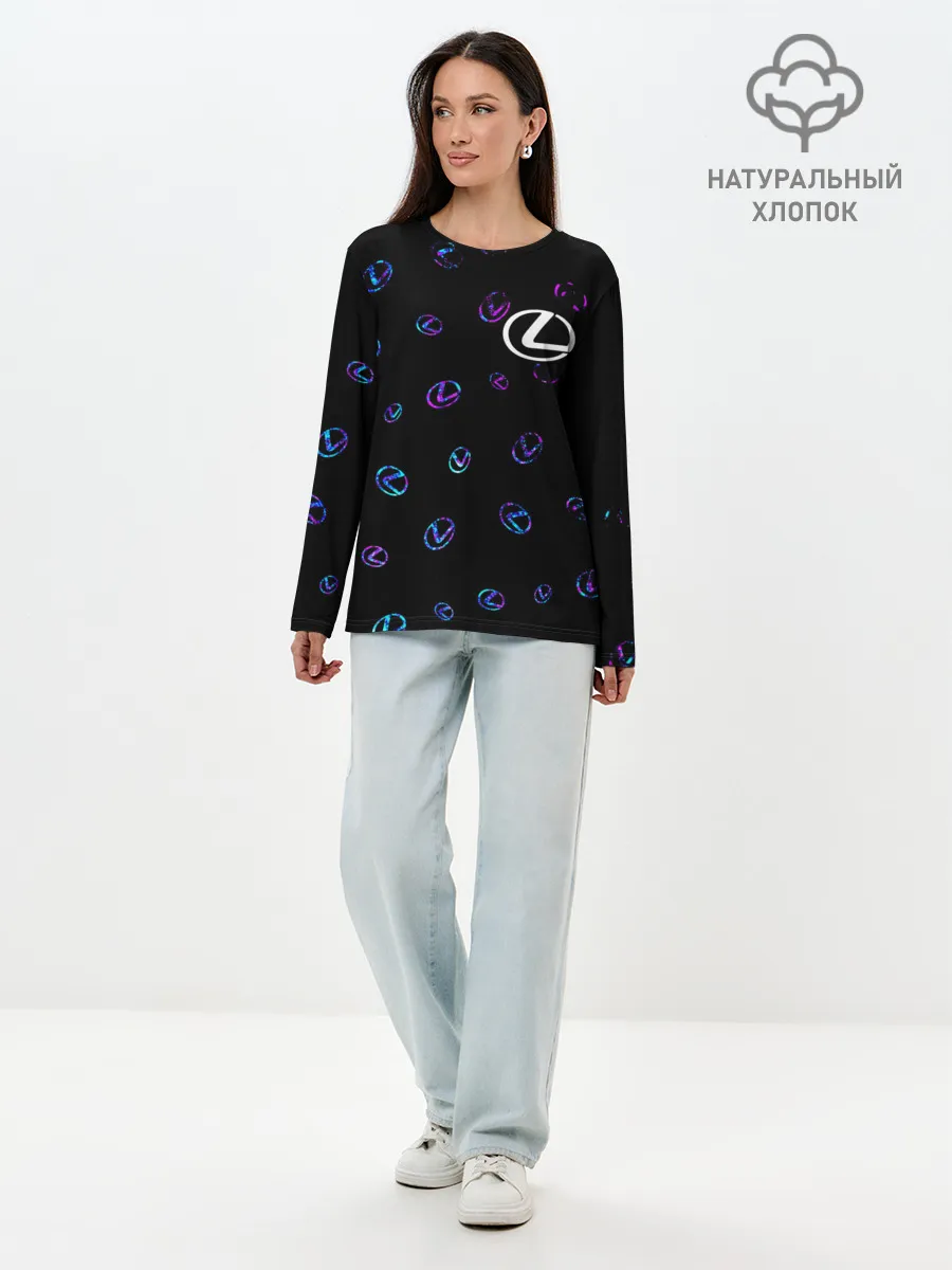 Лонгслив женский. Хлопок / LEXUS / ЛЕКСУС
