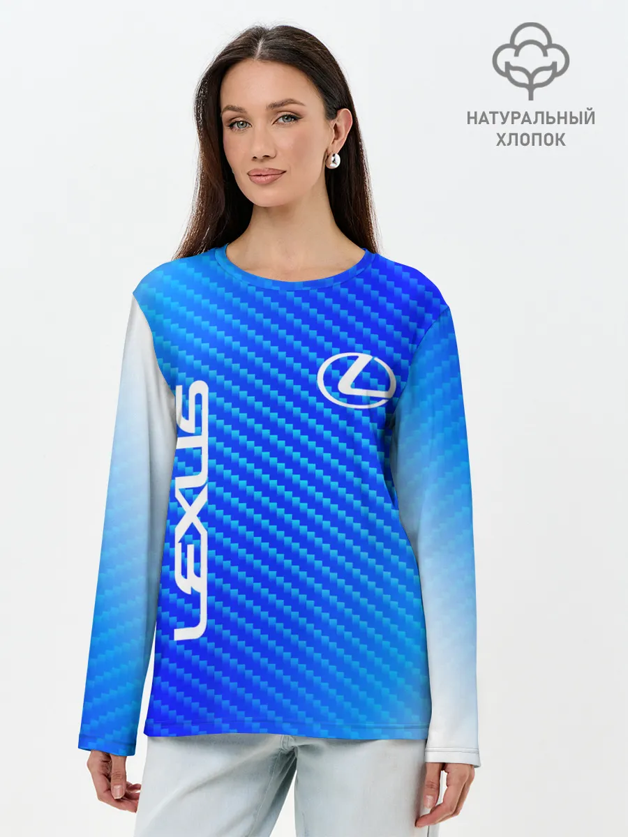 Лонгслив женский. Хлопок / LEXUS / ЛЕКСУС
