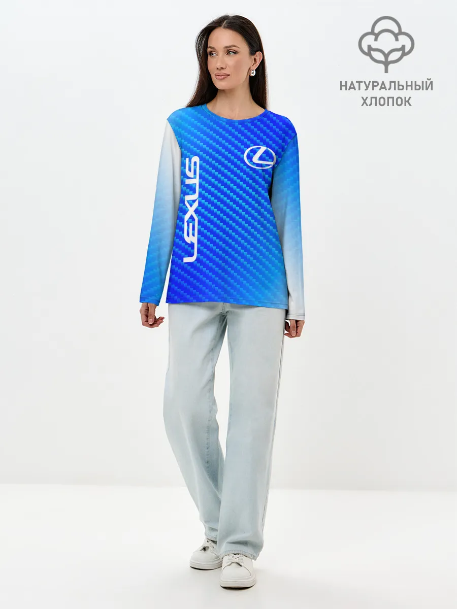 Лонгслив женский. Хлопок / LEXUS / ЛЕКСУС