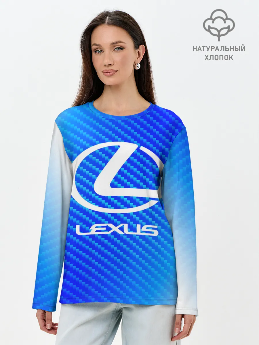 Лонгслив женский. Хлопок / LEXUS / ЛЕКСУС