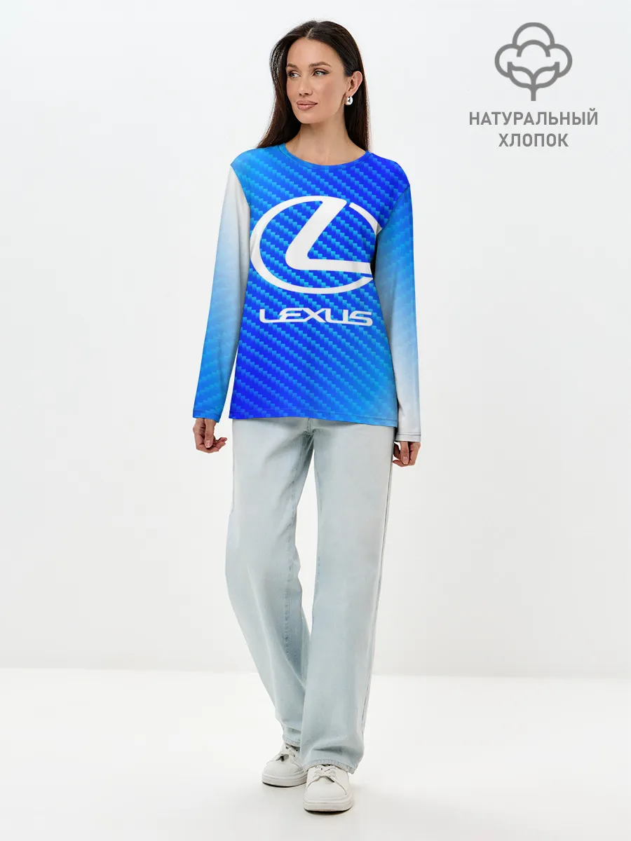 Лонгслив женский. Хлопок / LEXUS / ЛЕКСУС