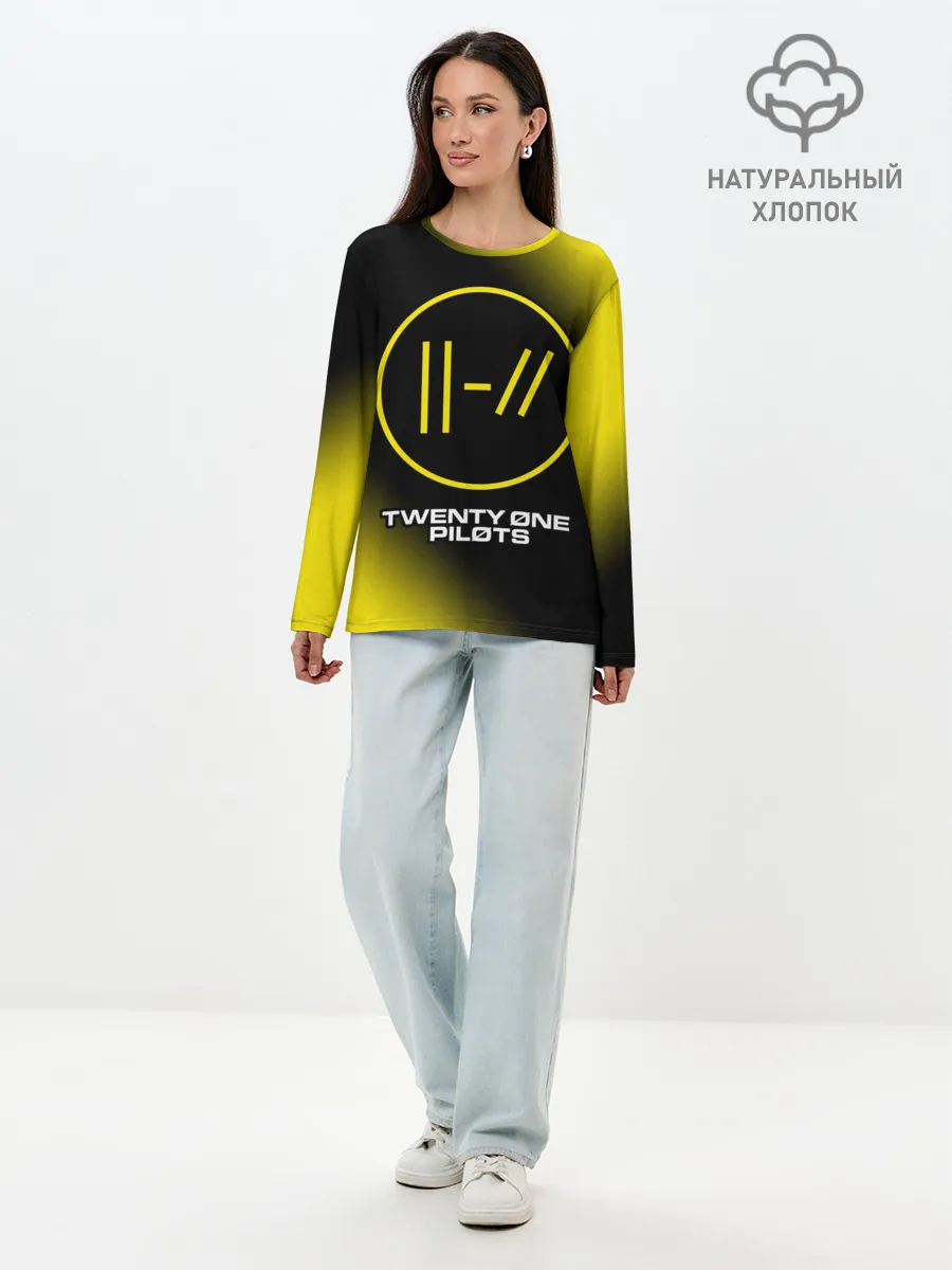 Лонгслив женский. Хлопок / TWENTY ONE PILOTS / 21 PILOTS
