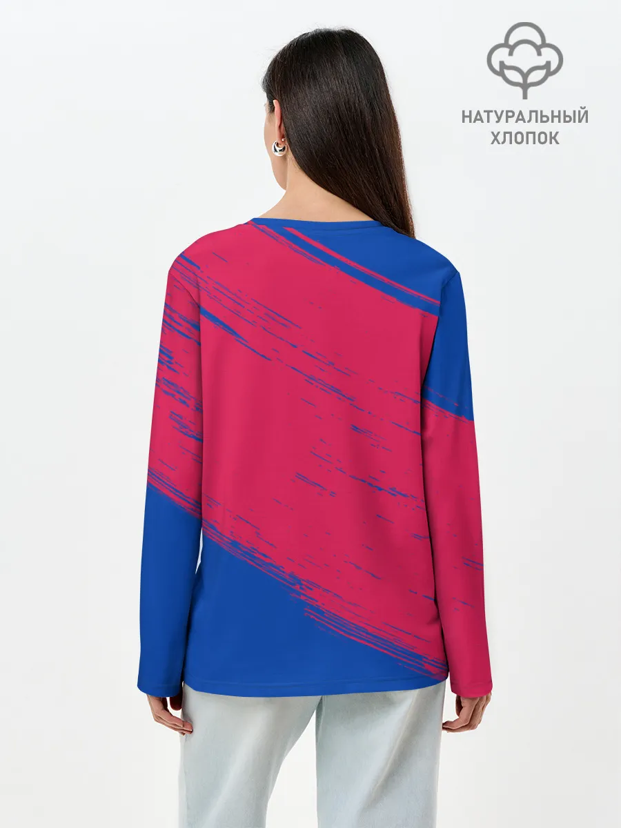 Лонгслив женский. Хлопок / BARCELONA / БАРСЕЛОНА