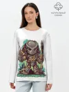 Лонгслив женский. Хлопок / ХИЩНИК | PREDATOR