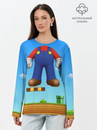 Лонгслив женский. Хлопок / Mario