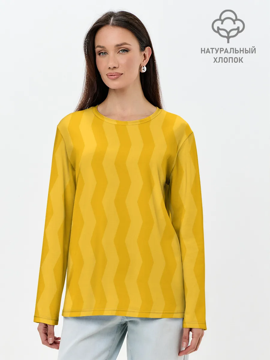 Лонгслив женский. Хлопок / SPORT WEAR