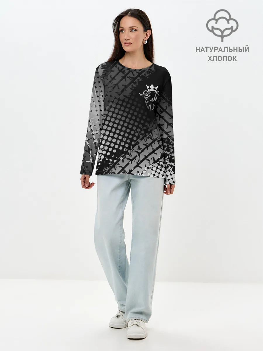 Лонгслив женский. Хлопок / Scania