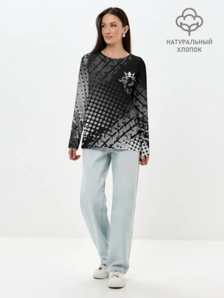 Лонгслив женский. Хлопок / Scania