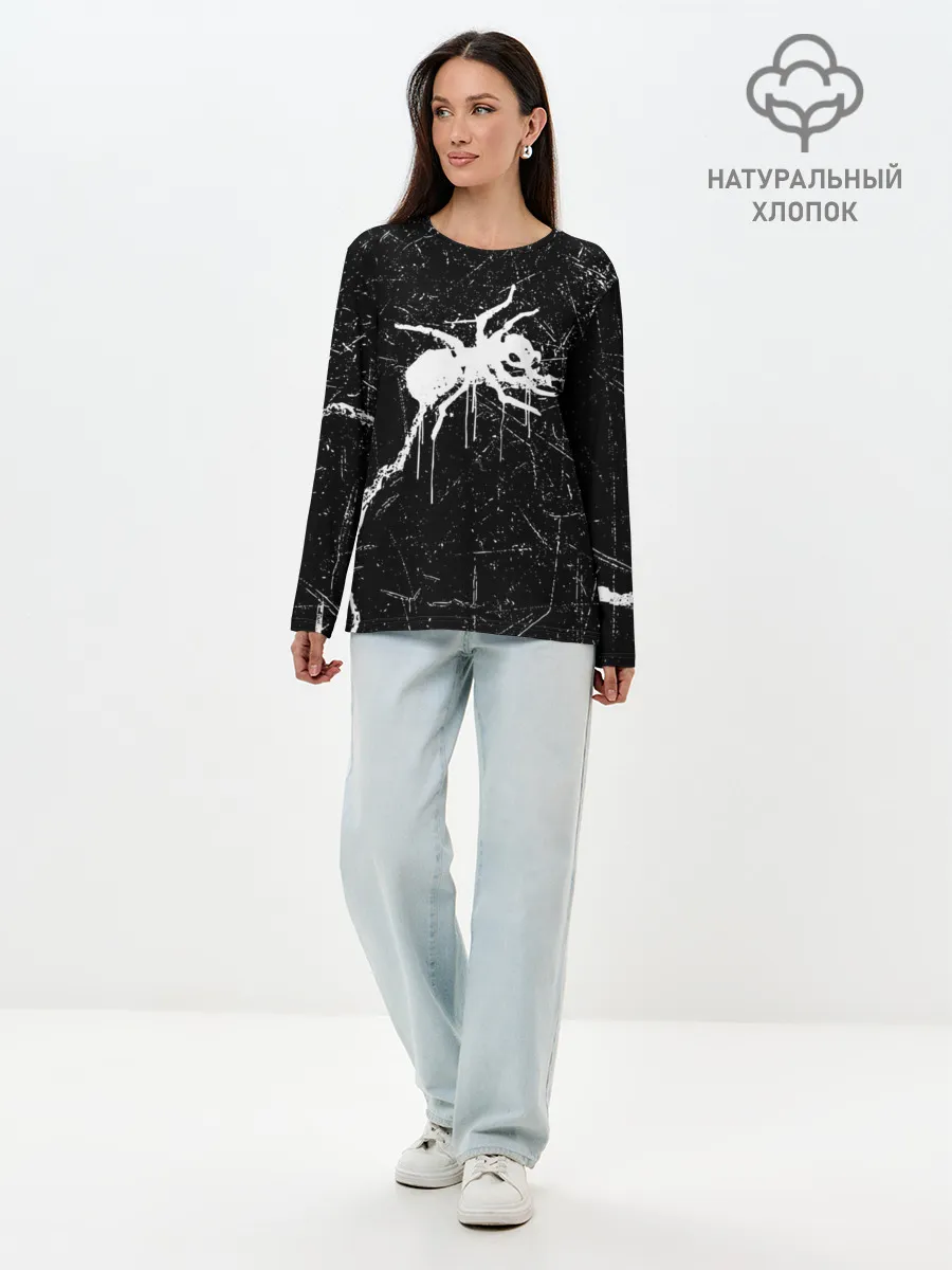 Лонгслив женский. Хлопок / THE PRODIGY.