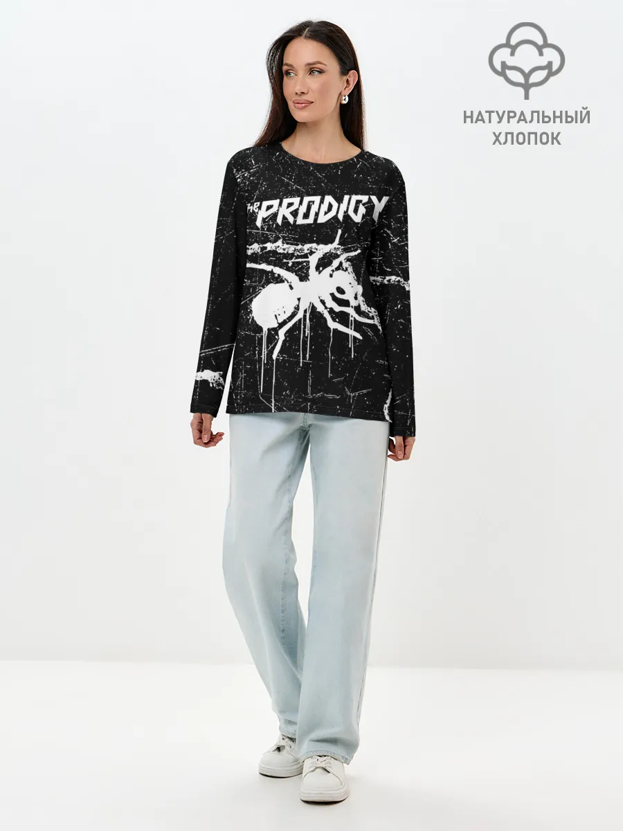 Лонгслив женский. Хлопок / THE PRODIGY.