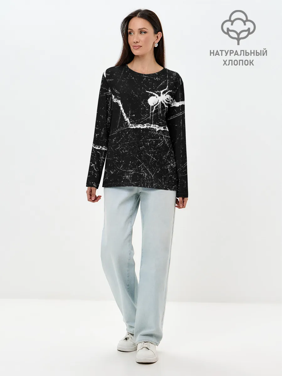 Лонгслив женский. Хлопок / THE PRODIGY.