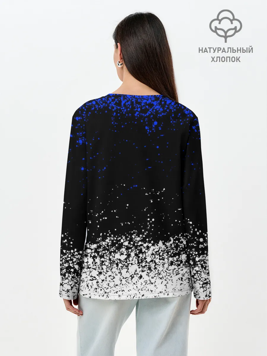 Лонгслив женский. Хлопок / JUVENTUS.