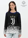 Лонгслив женский. Хлопок / JUVENTUS.