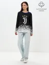 Лонгслив женский. Хлопок / JUVENTUS.