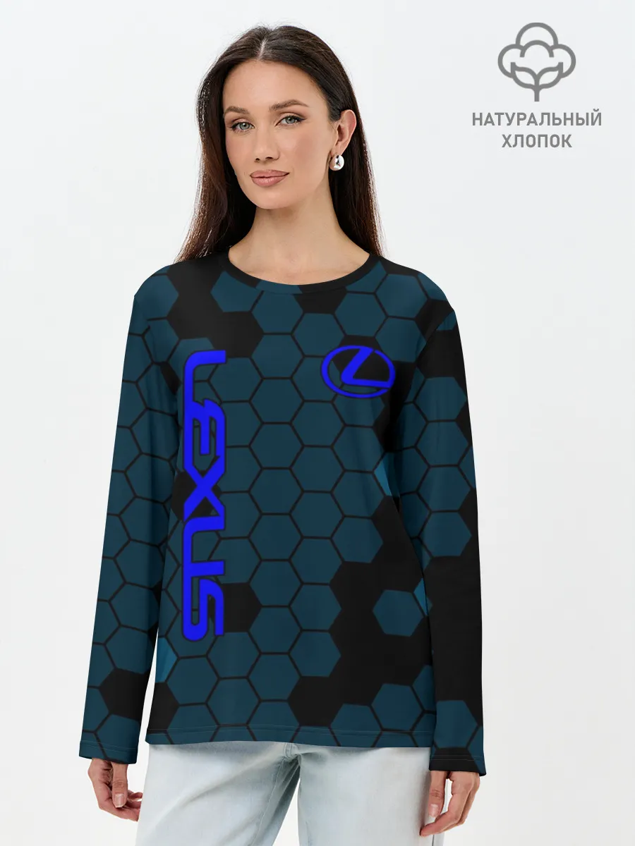 Лонгслив женский. Хлопок / Lexus | Лексус