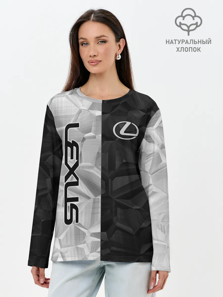 Лонгслив женский. Хлопок / Lexus | Лексус
