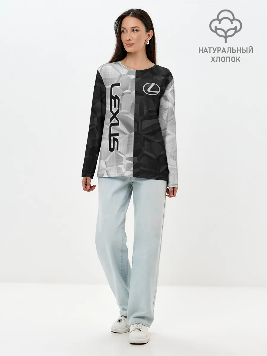 Лонгслив женский. Хлопок / Lexus | Лексус