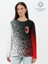 Лонгслив женский. Хлопок / AC MILAN / МИЛАН