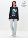 Лонгслив женский. Хлопок / UNDERTALE