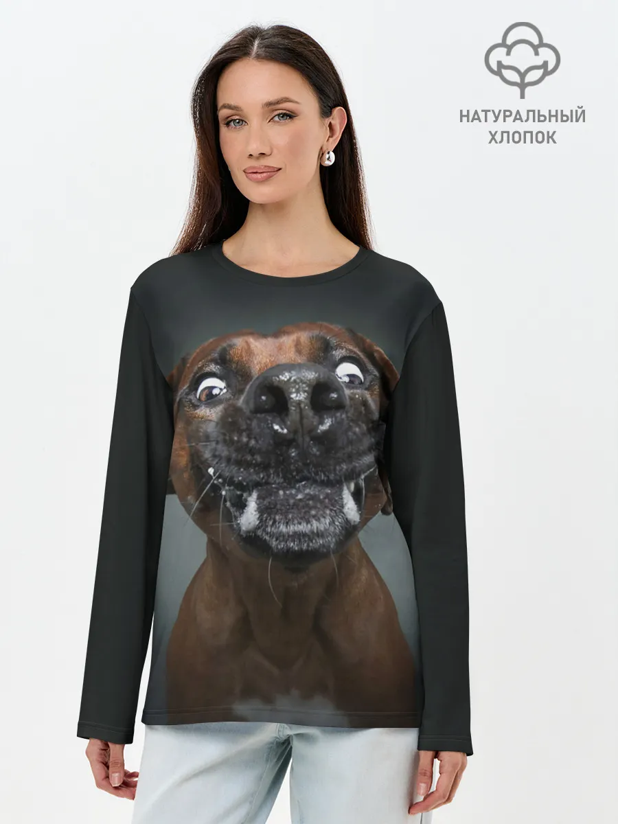 Лонгслив женский. Хлопок / Это всё мне?!