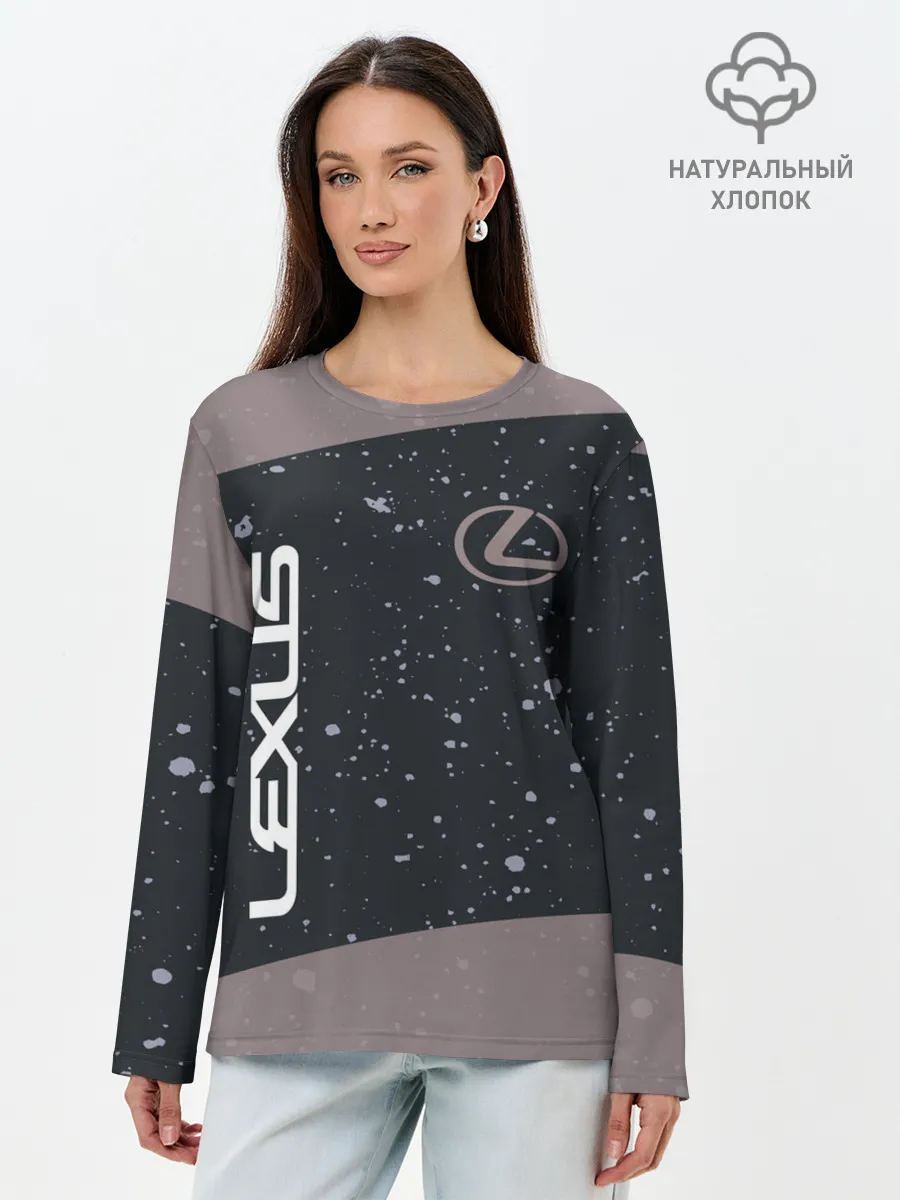 Лонгслив женский. Хлопок / LEXUS / ЛЕКСУС