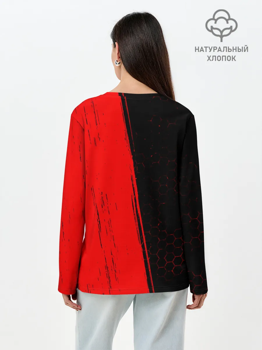 Лонгслив женский. Хлопок / JUST DO IT