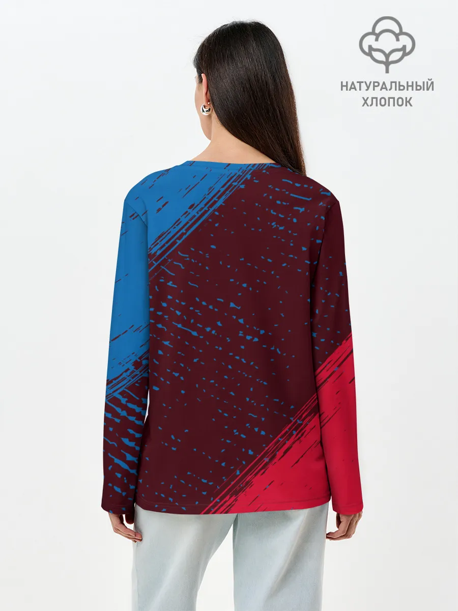 Лонгслив женский. Хлопок / FC BAYERN / БАВАРИЯ