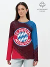 Лонгслив женский. Хлопок / FC BAYERN / БАВАРИЯ