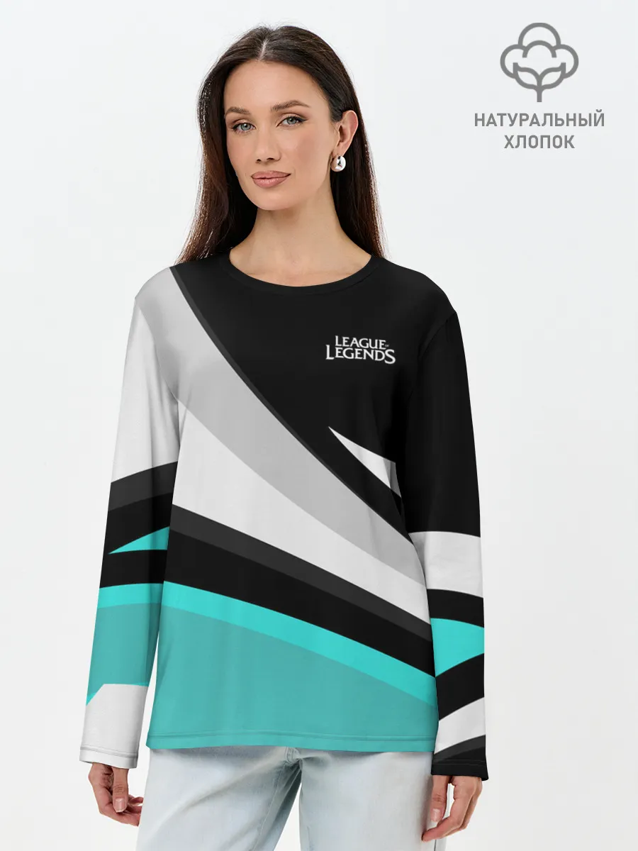 Лонгслив женский. Хлопок / League of Legends