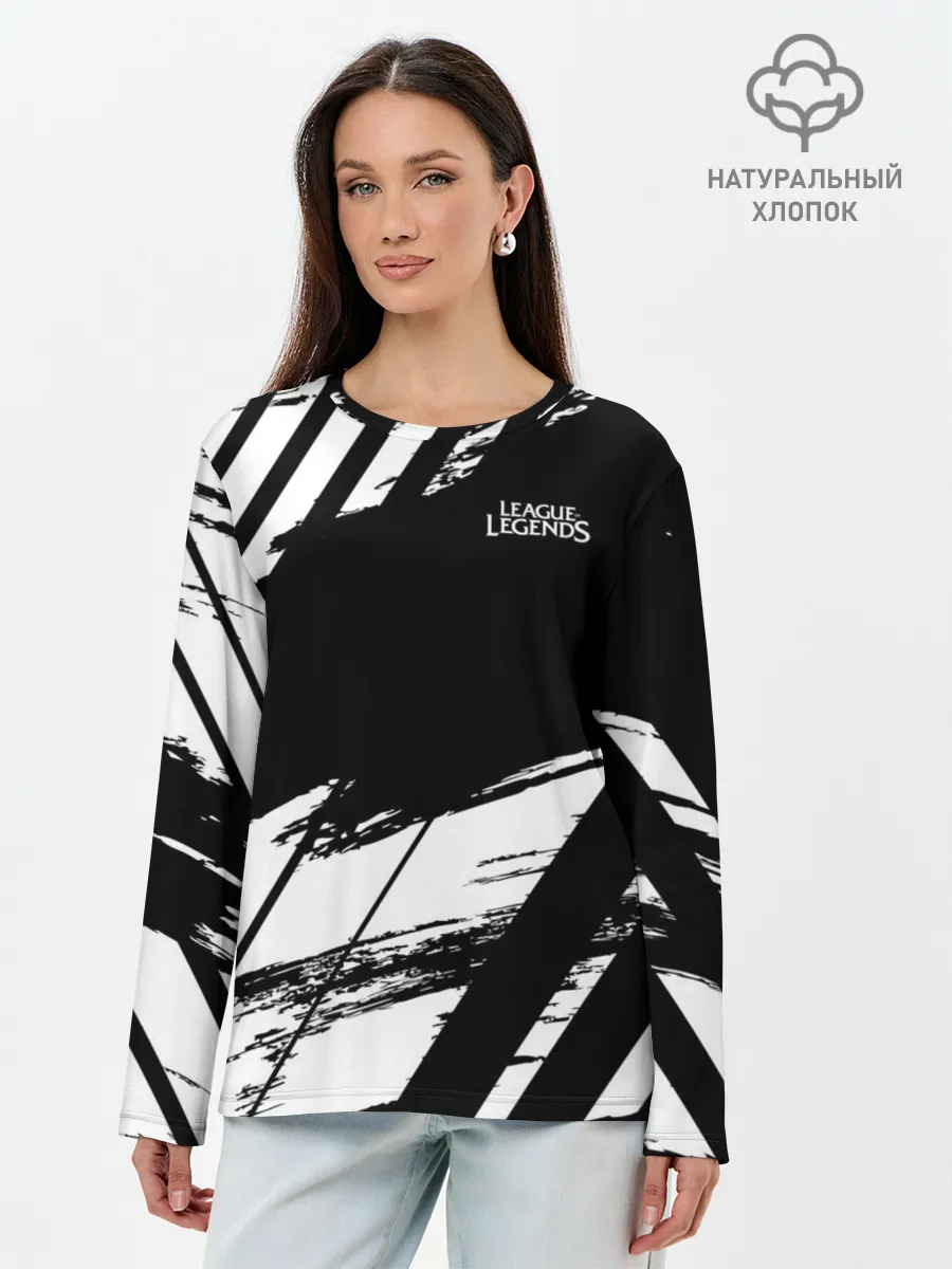 Лонгслив женский. Хлопок / League of Legends