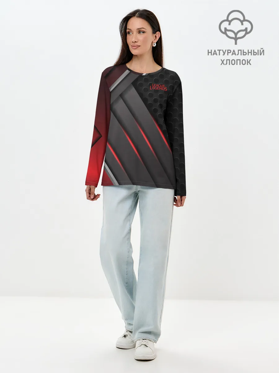 Лонгслив женский. Хлопок / League of Legends