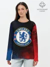 Лонгслив женский. Хлопок / CHELSEA F.C. / ЧЕЛСИ