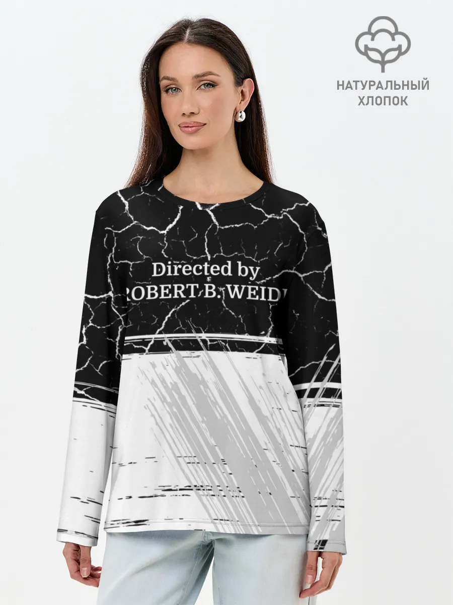 Лонгслив женский. Хлопок / Directed by ROBERT B. WEIDE