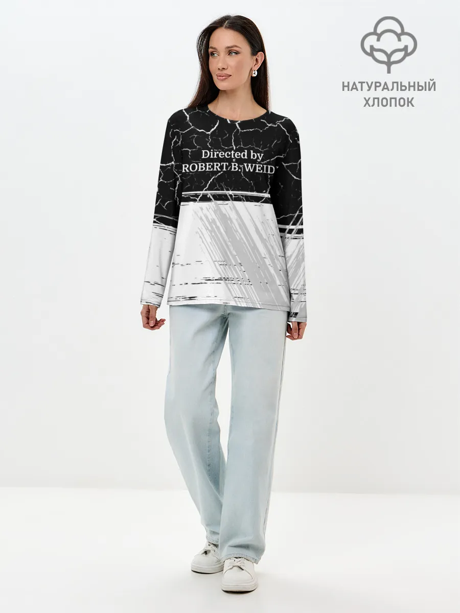 Лонгслив женский. Хлопок / Directed by ROBERT B. WEIDE