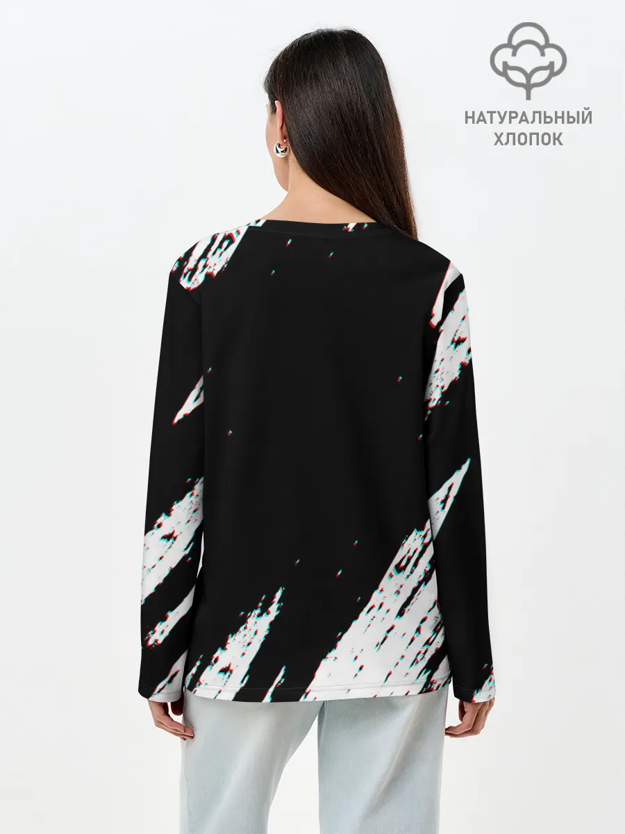 Лонгслив женский. Хлопок / RAINBOW SIX SIEGE.