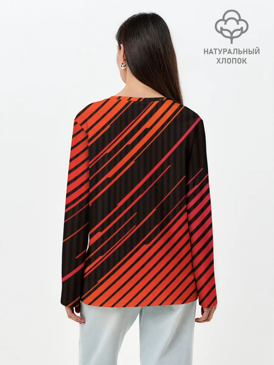 Лонгслив женский. Хлопок / Chicago Bulls