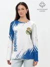 Лонгслив женский. Хлопок / REAL MADRID / РЕАЛ МАДРИД