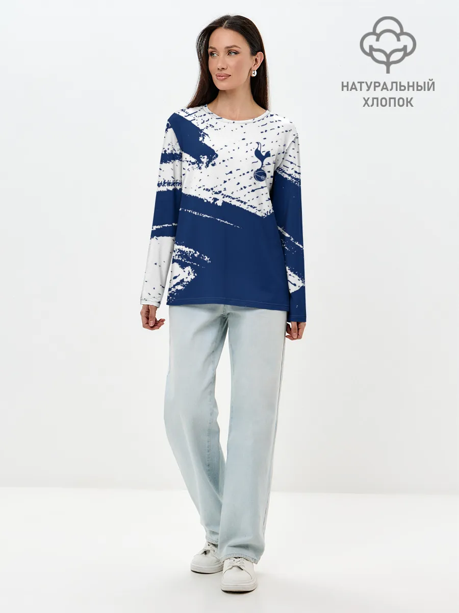 Лонгслив женский. Хлопок / TOTTENHAM HOTSPUR / Тоттенхэм