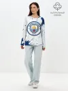 Лонгслив женский. Хлопок / MANCHESTER CITY Манчестер Сити