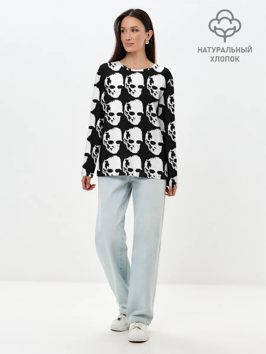 Лонгслив женский. Хлопок / STAN LEE