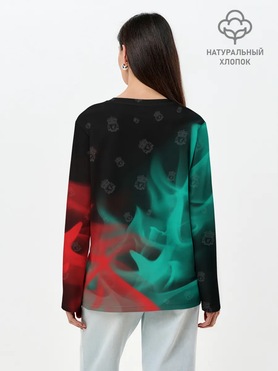 Лонгслив женский. Хлопок / LIVERPOOL / Ливерпуль