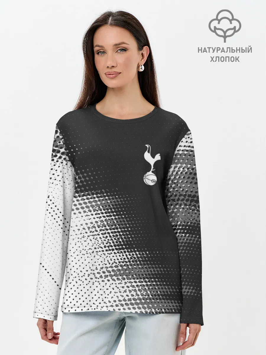 Лонгслив женский. Хлопок / TOTTENHAM HOTSPUR / Тоттенхэм