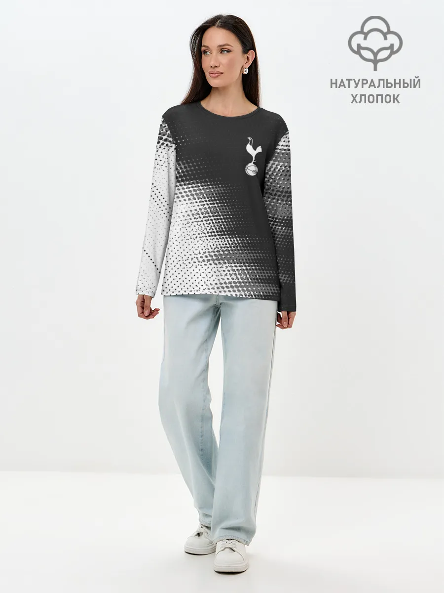 Лонгслив женский. Хлопок / TOTTENHAM HOTSPUR / Тоттенхэм