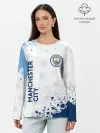 Лонгслив женский. Хлопок / MANCHESTER CITY Манчестер Сити