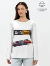 Лонгслив женский. Хлопок / Дрифт