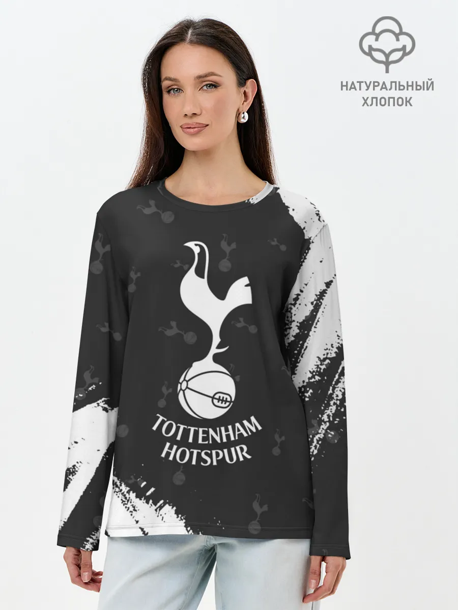 Лонгслив женский. Хлопок / TOTTENHAM HOTSPUR / Тоттенхэм